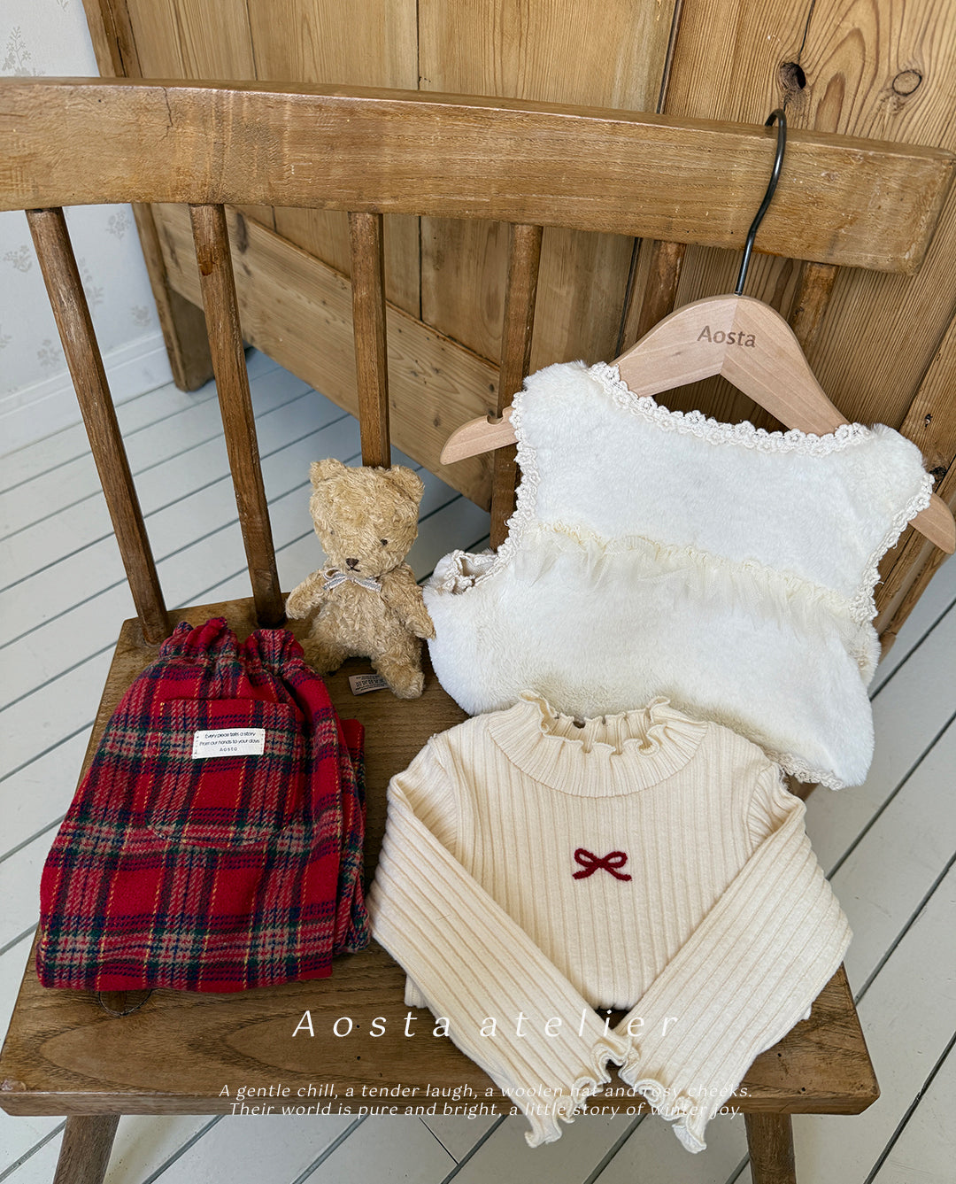 韓國童裝 25秋冬 | AO25405 [Camellia T]