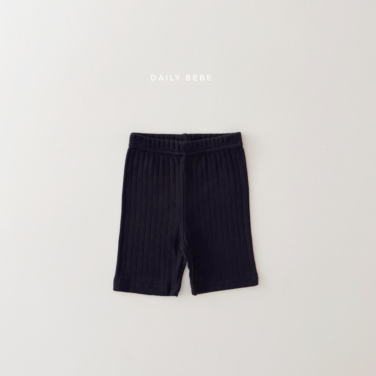 韓國童裝 26夏| DD28 Eyelet Half Leggings (75-140cm)