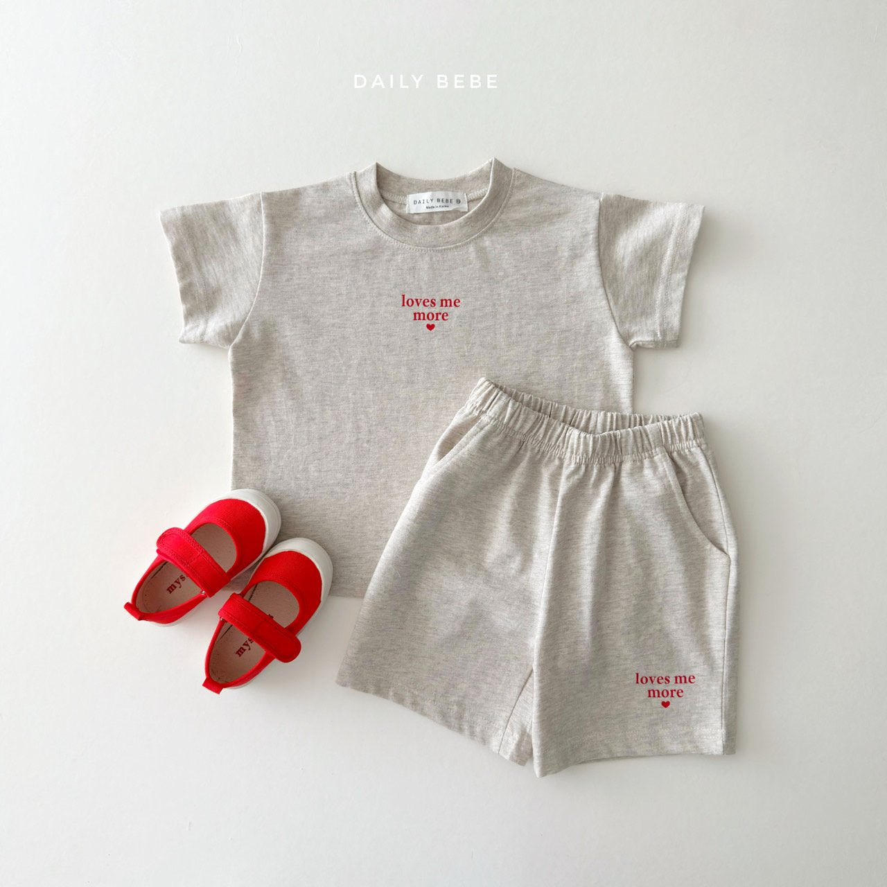 韓國童裝 26夏| DD01 Love Me More Set (75-140cm)