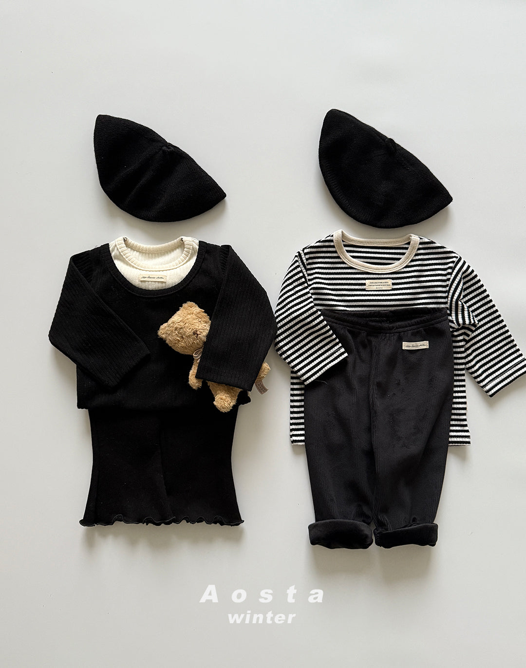 韓國童裝 25秋冬 | AO2565 Warm Leggings