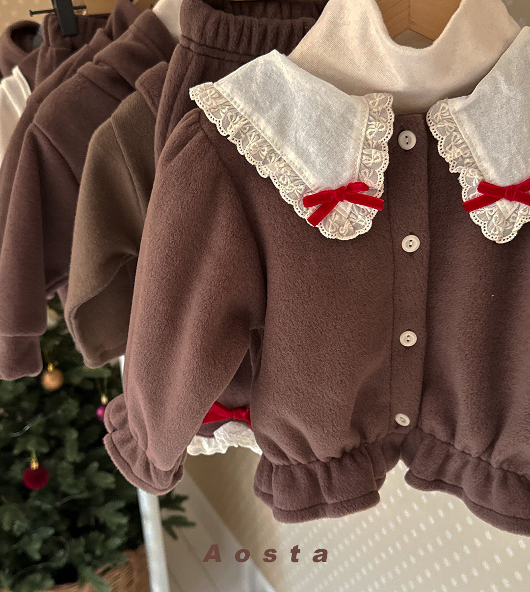 韓國童裝 25秋冬 | AO25448 Winter Blouse