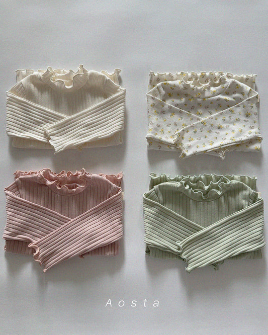 韓國童裝 26春 | AO26103 Camellia Tee