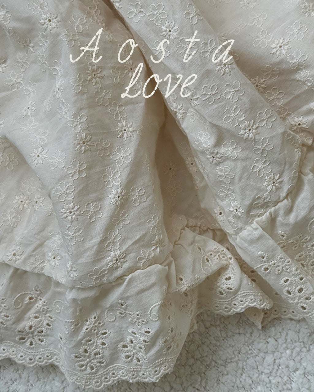 韓國童裝 26秋| AO24 Lace Cotton Open Dress 連身裙 (FREE)