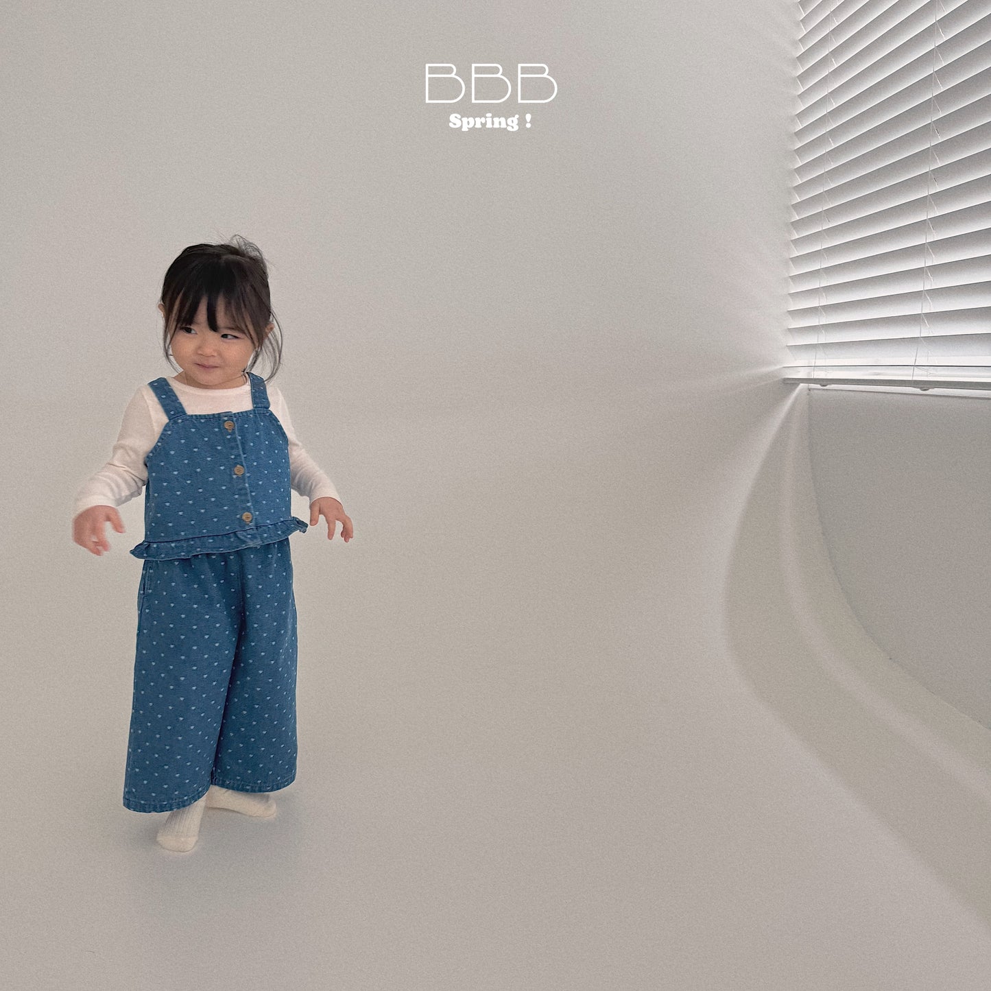 韓國童裝 26春 | BB18 Bebe Heart Vest (70-110cm)