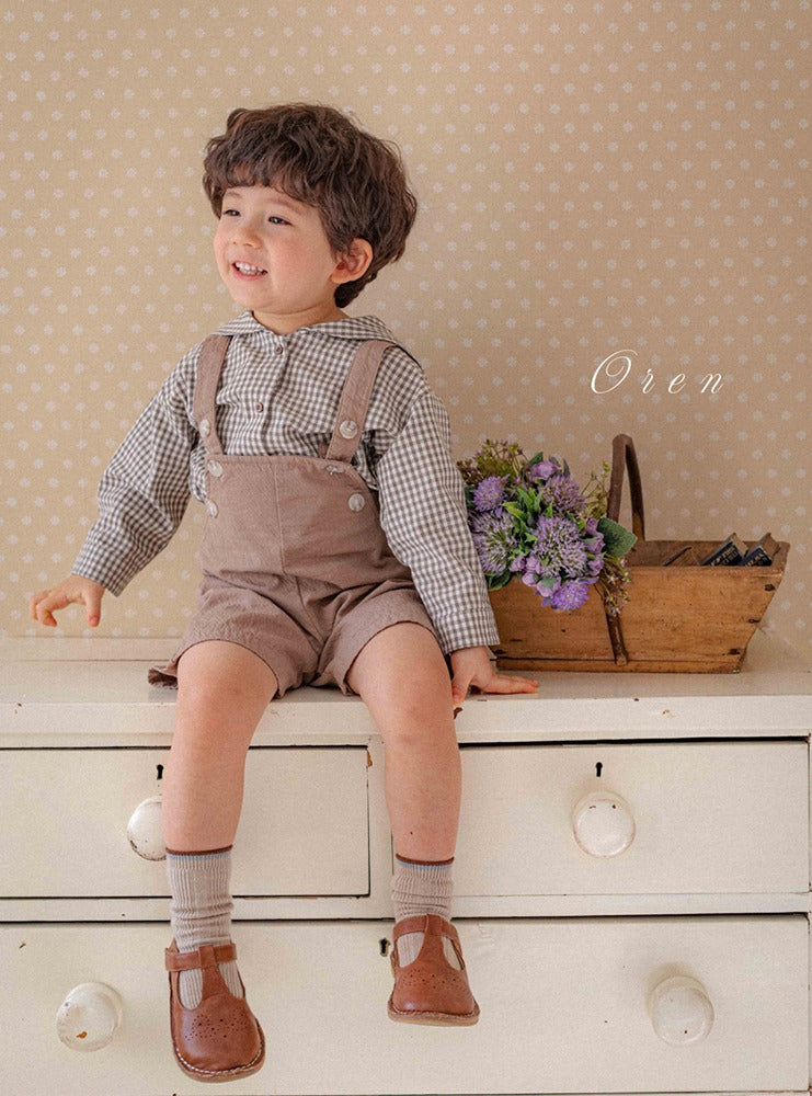 韓國童裝 26春 |  OR68 Jamie Overall (85~120cm)