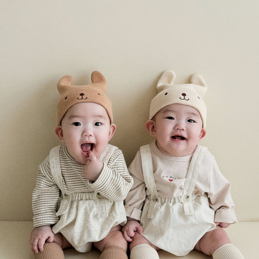 韓國童裝 | OT25372  Bear Bear Beanie