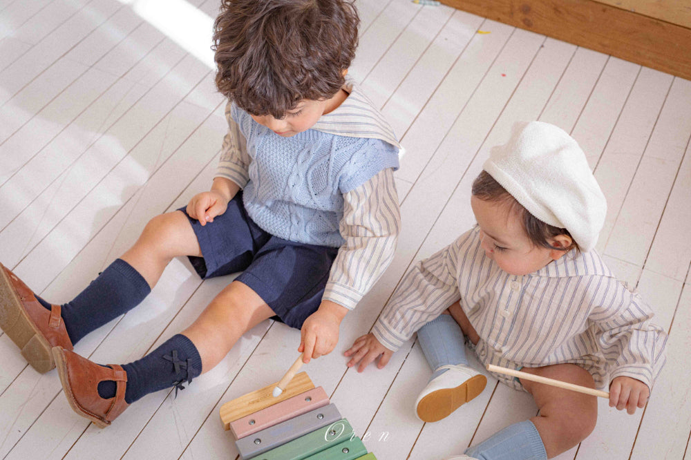 韓國童裝 26春 |  OR69 Knit Vest (85~120cm)