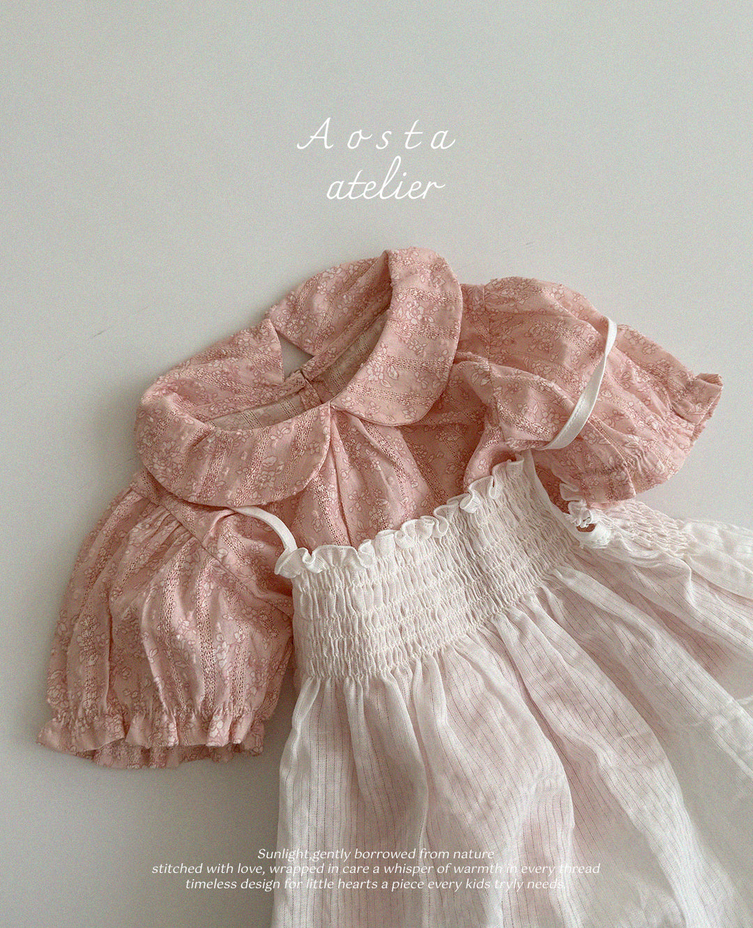 韓國童裝 25夏 | AO25268 COLLAR BLOUSE
