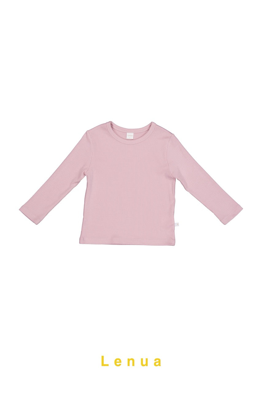 韓國童裝 26春 | LU22 Ravi Ribbed Tee (80-130cm)