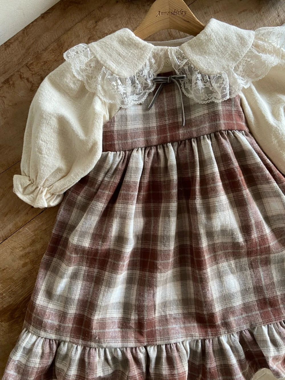 韓國童裝 26秋| AS02 Rosalie Dress (Large Check) 連身裙