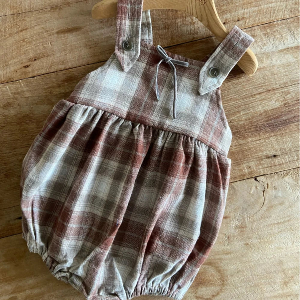 韓國童裝 26秋| AS02 Rosalie Dress (Large Check) 連身裙