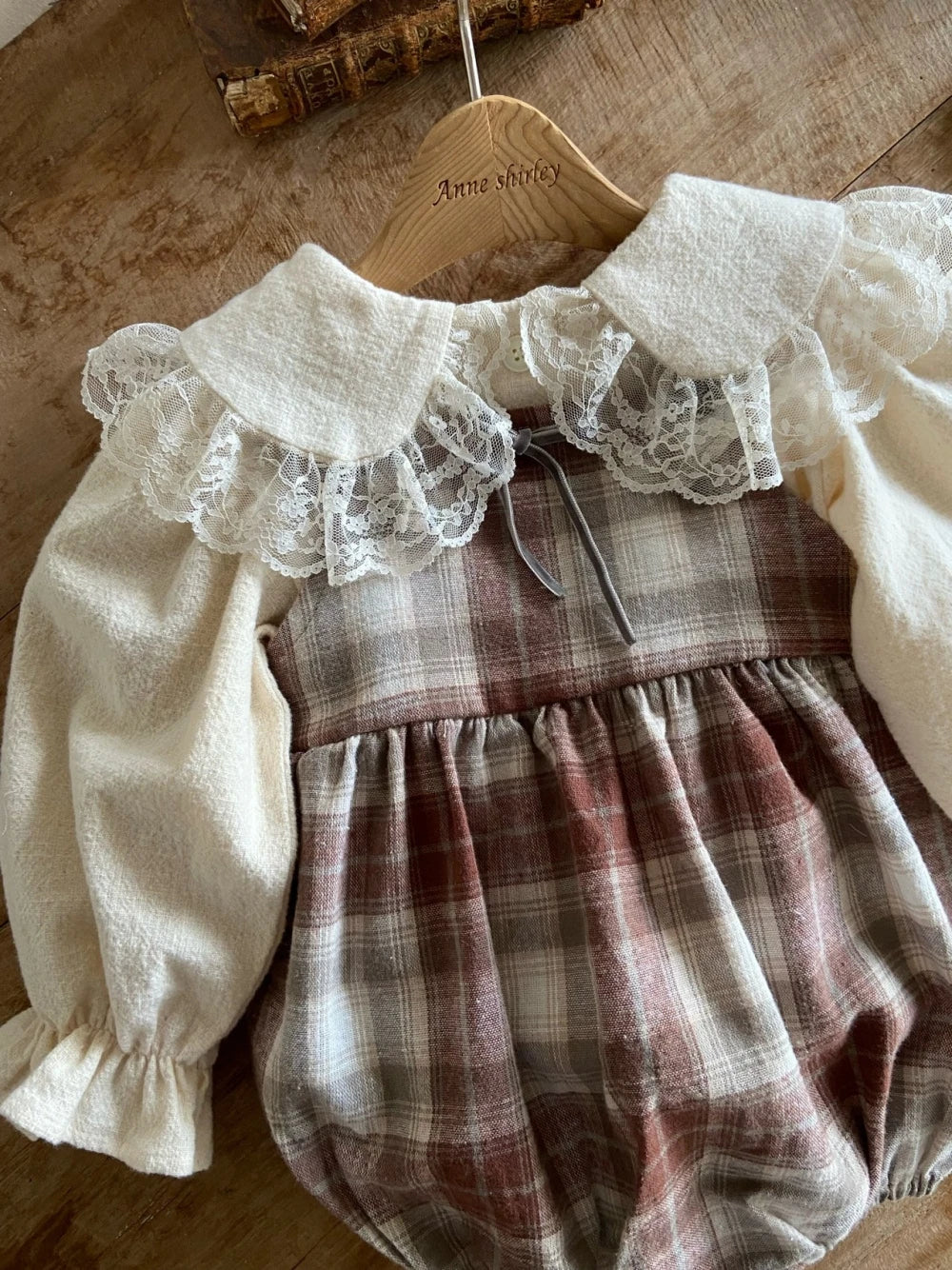 韓國童裝 26秋| AS02 Rosalie Dress (Large Check) 連身裙