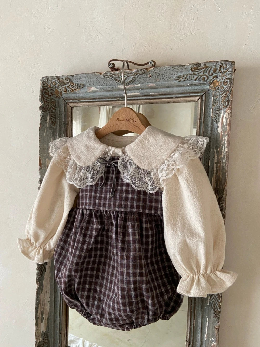 韓國童裝 26秋| AS01 Rosalie Dress (Small Check) 連身裙