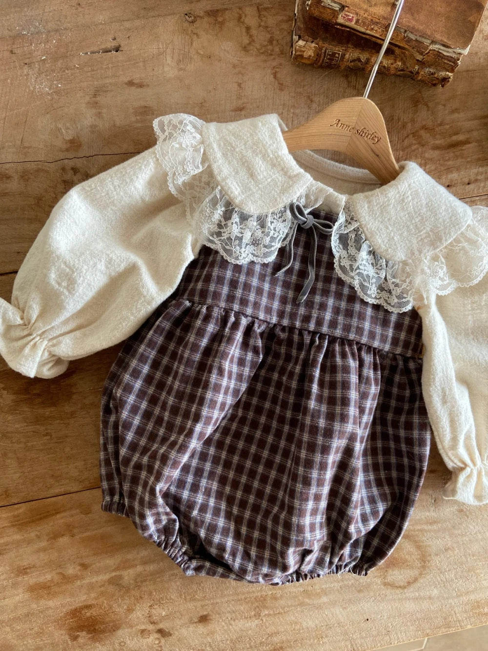 韓國童裝 26秋| AS01 Rosalie Dress (Small Check) 連身裙