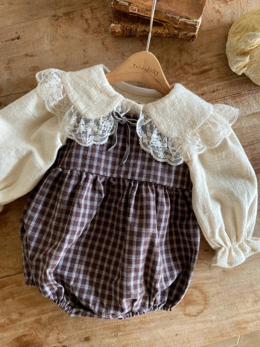 韓國童裝 26秋| AS01 Rosalie Dress (Small Check) 連身裙