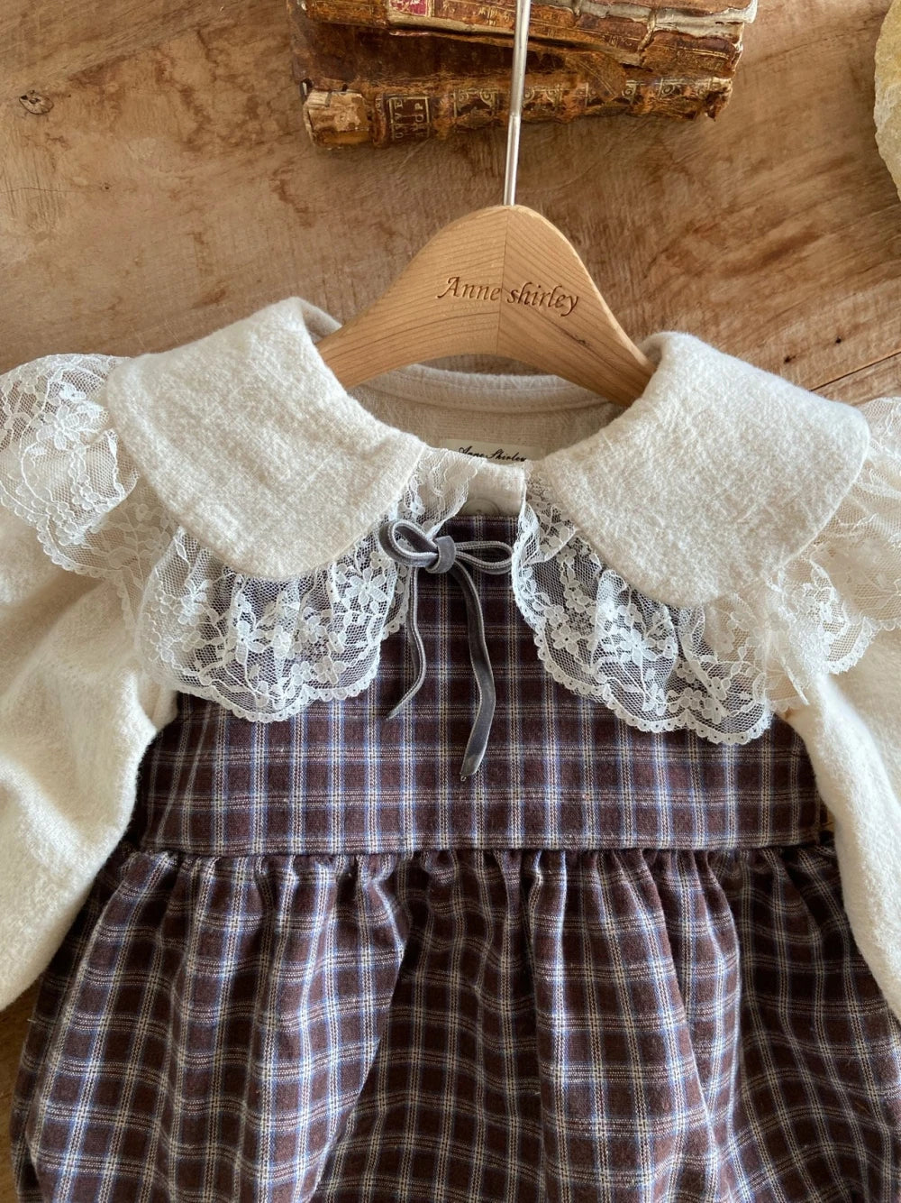 韓國童裝 26秋| AS01 Rosalie Dress (Small Check) 連身裙