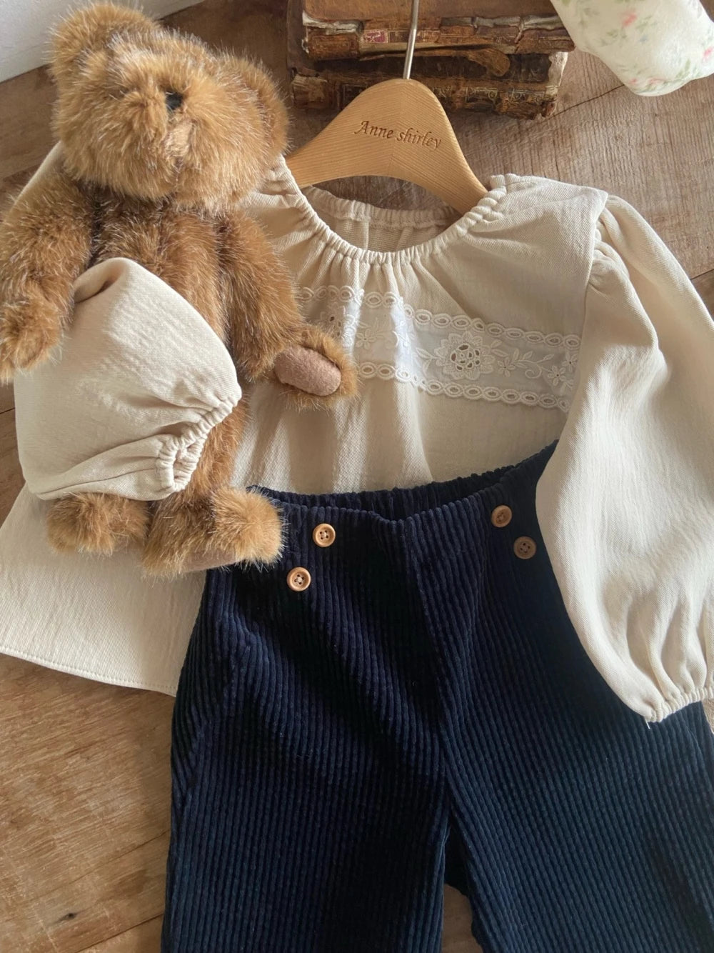 韓國童裝 26秋| AS04 Elodie Blouse 上衣