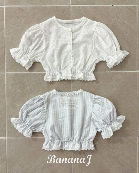 韓國童裝 25夏 | BJ25234 KIDS BLOUSE
