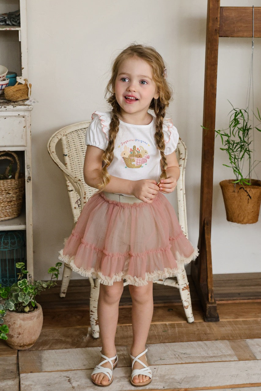 韓國童裝 26夏| FU05 Sylvia Skirt Leggings 希薇亞裙搭內搭褲 (90-140cm)