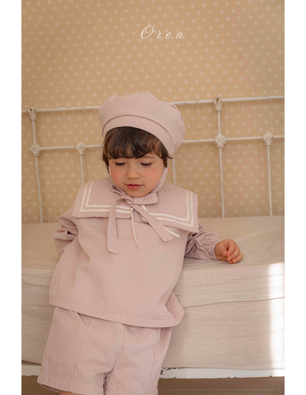 韓國童裝 26春 |  OR64 Milk Sailor Beret