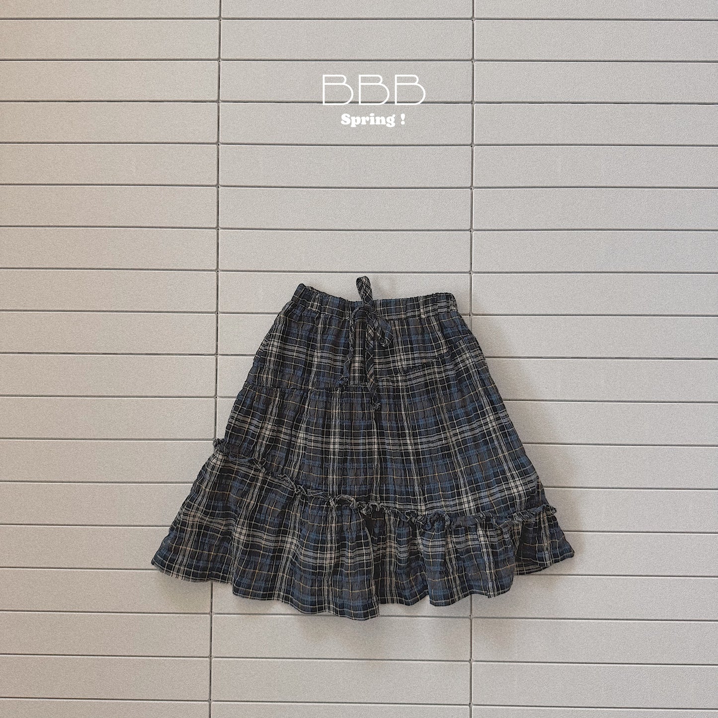 韓國童裝 26春 | BB30 Bebe Dot Dot Skirt (70-110cm)