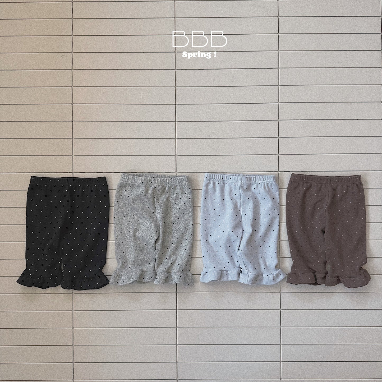 韓國童裝 26春 | BB32 Bebe Frill Pants (70-130cm)