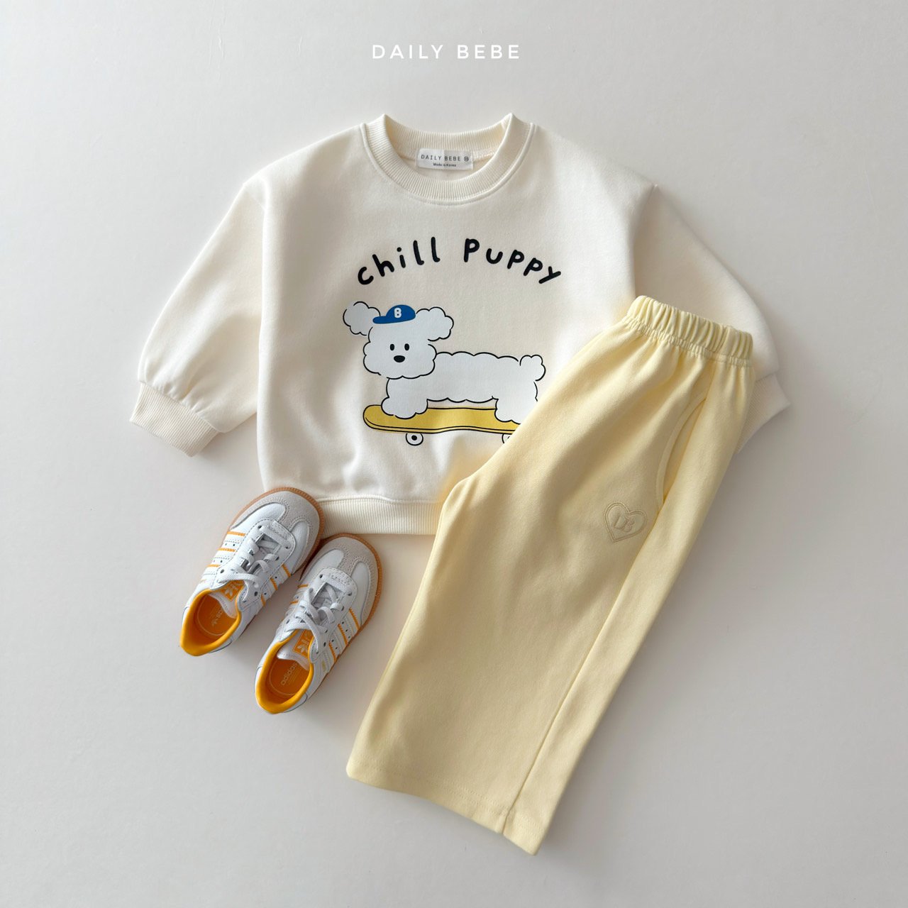 韓國童裝 26春 | DD19 狗狗衛衣 (75~140cm)