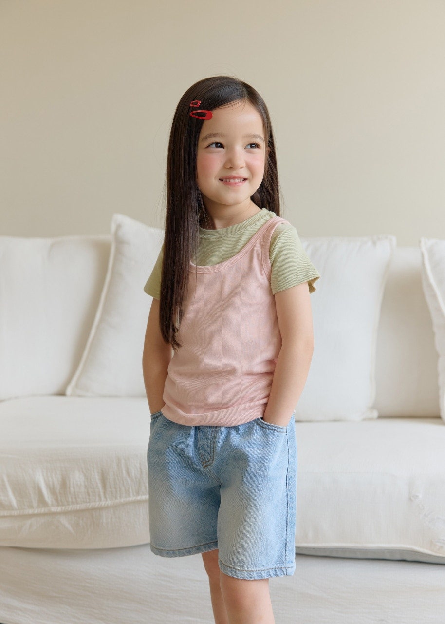 韓國童裝 26夏| DD15 Soft Sleeveless (75-140cm)