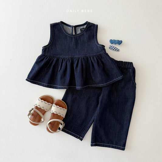 韓國童裝 26夏| DD12 Er Denim Set (75-140cm)