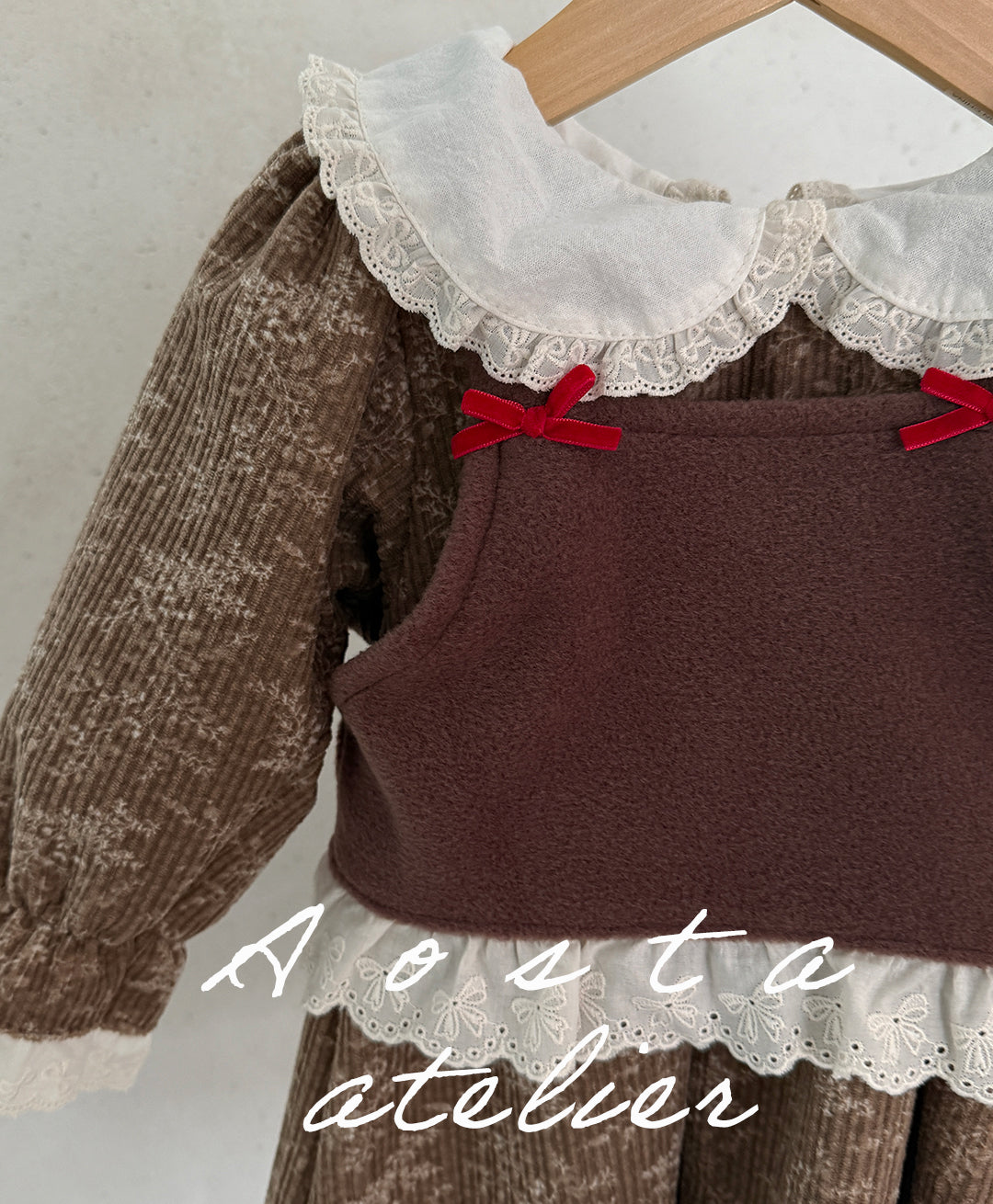 韓國童裝 25秋冬 | AO25426 Luna Dress