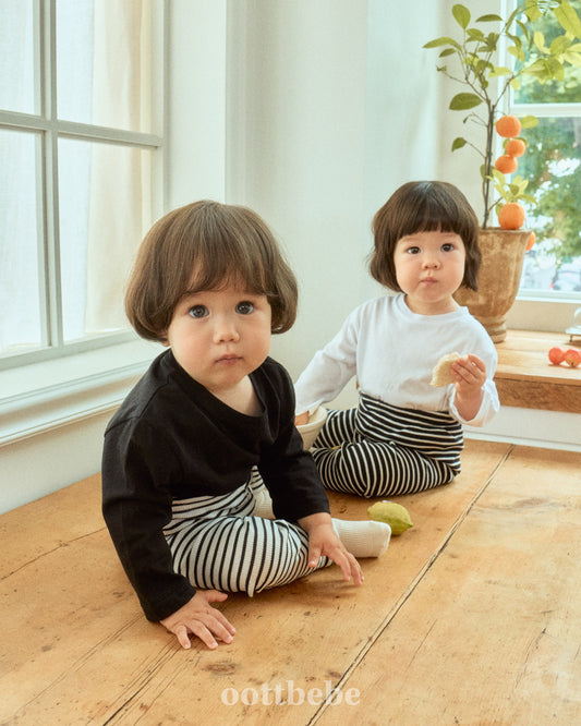 韓國童裝 | OT25369 1+1+1 LEGGINGS SET