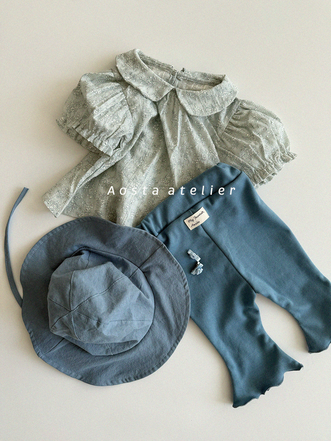 韓國童裝 25夏 | AO25268 COLLAR BLOUSE