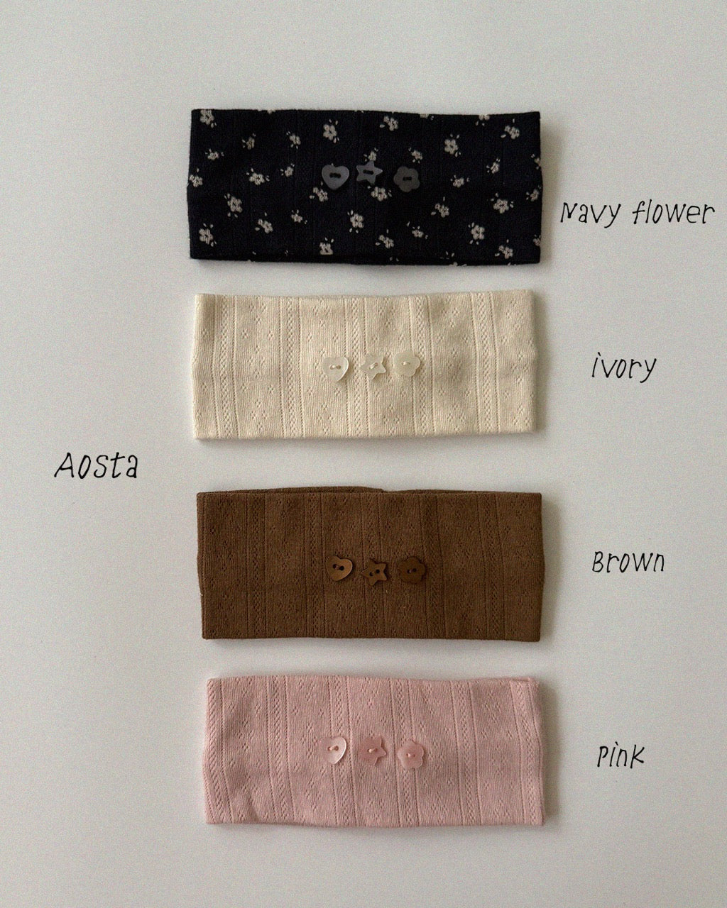 韓國童裝 26秋| AO40 Star Candy Headband 髮帶 (FREE)