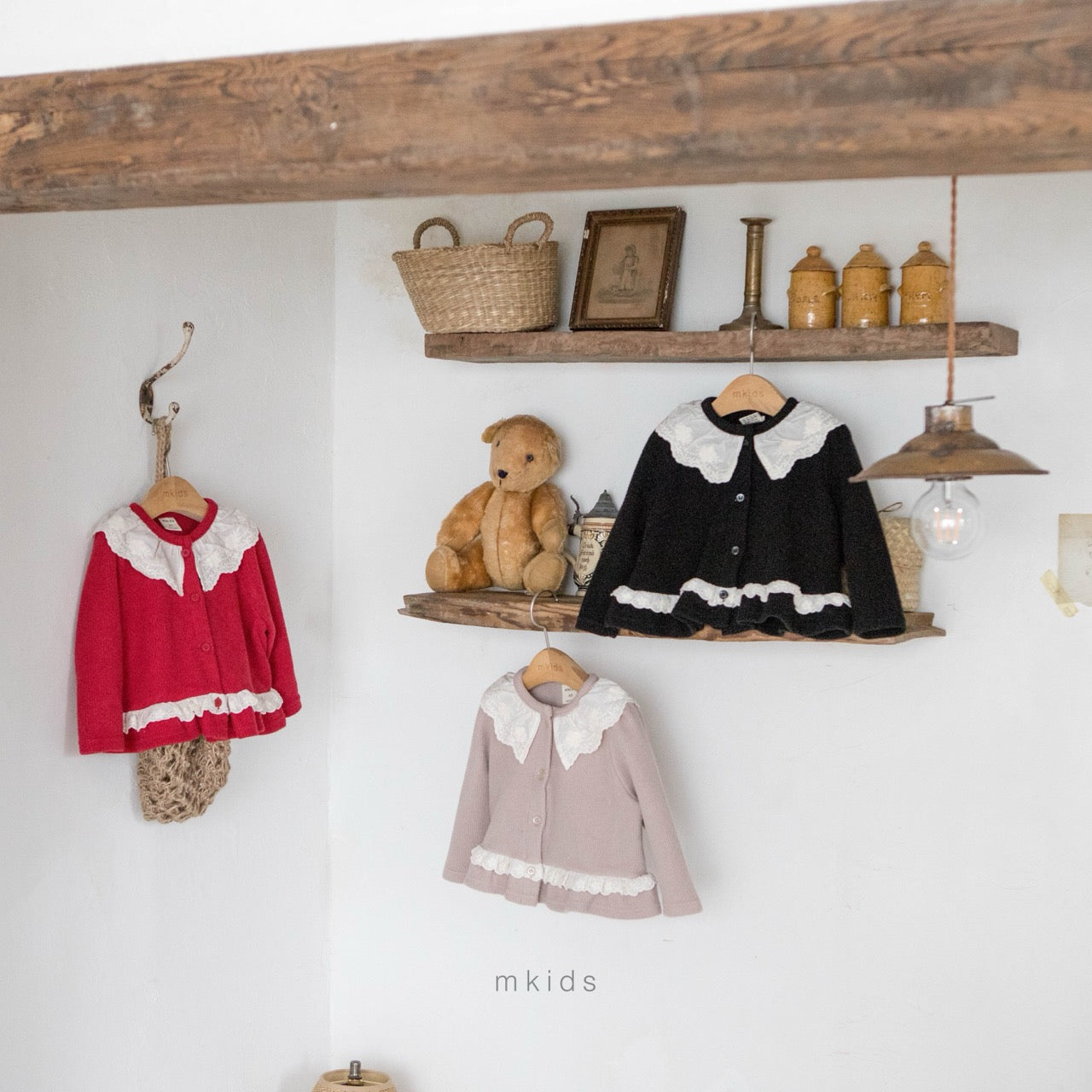 韓國童裝 25秋冬 | MD25450 Cardigan