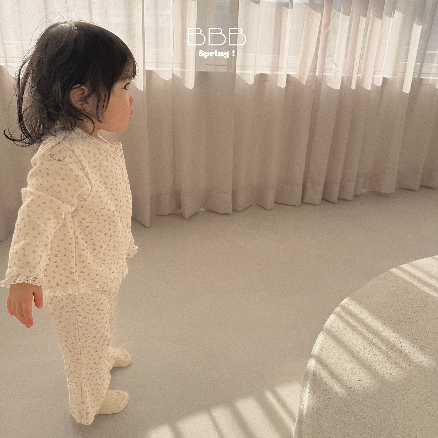 韓國童裝 26春 | BB15 Bebe Flower Cardigan (70-110cm)