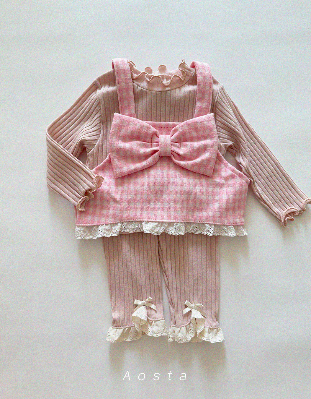 韓國童裝 26春 | AO26102 Camellia Leggings