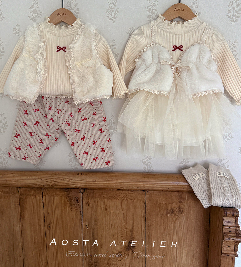 韓國童裝 25秋冬 | AO25404 [Camellia Dress]