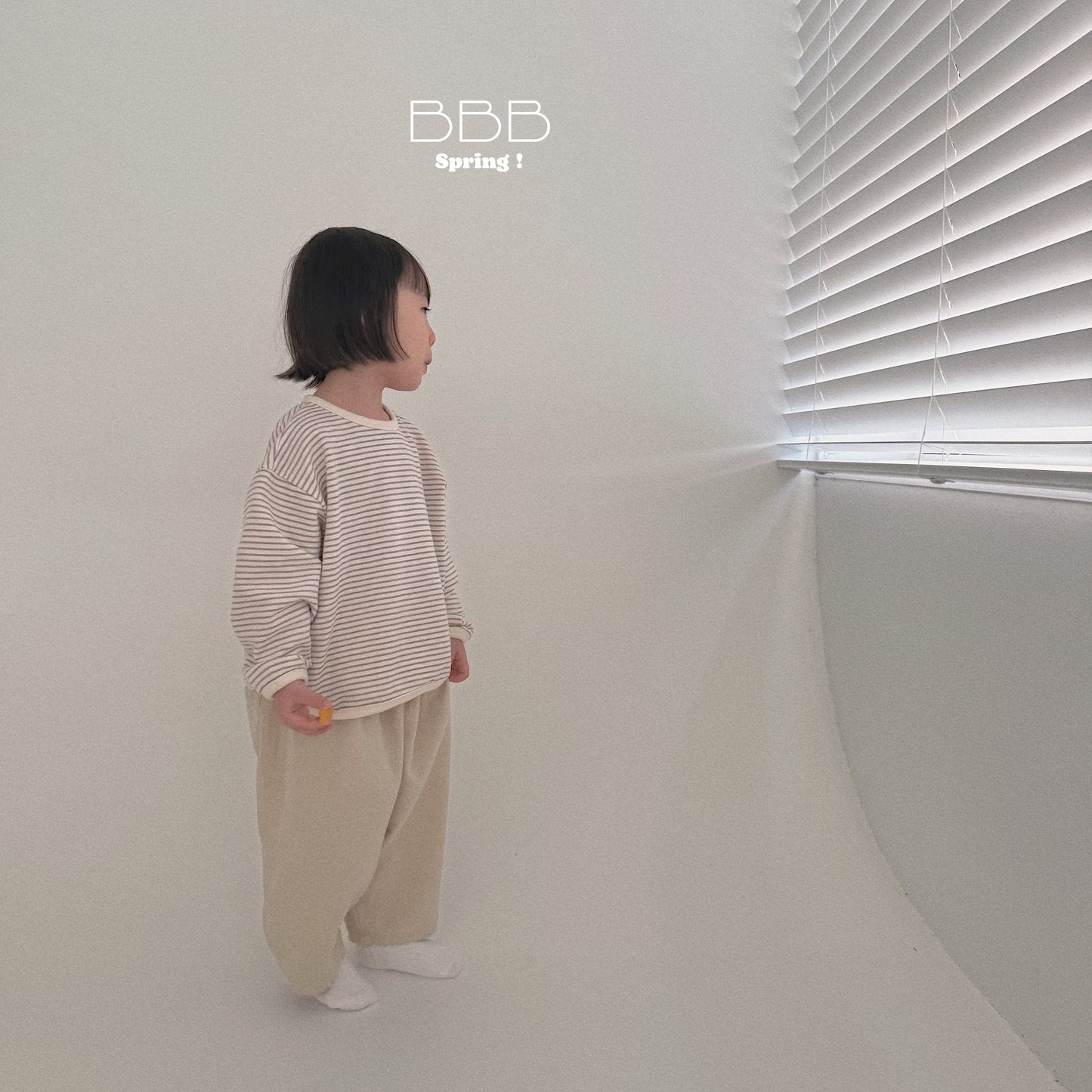 韓國童裝 26春 | BB02 Bangbang Collar T-shirt (70-130cm)