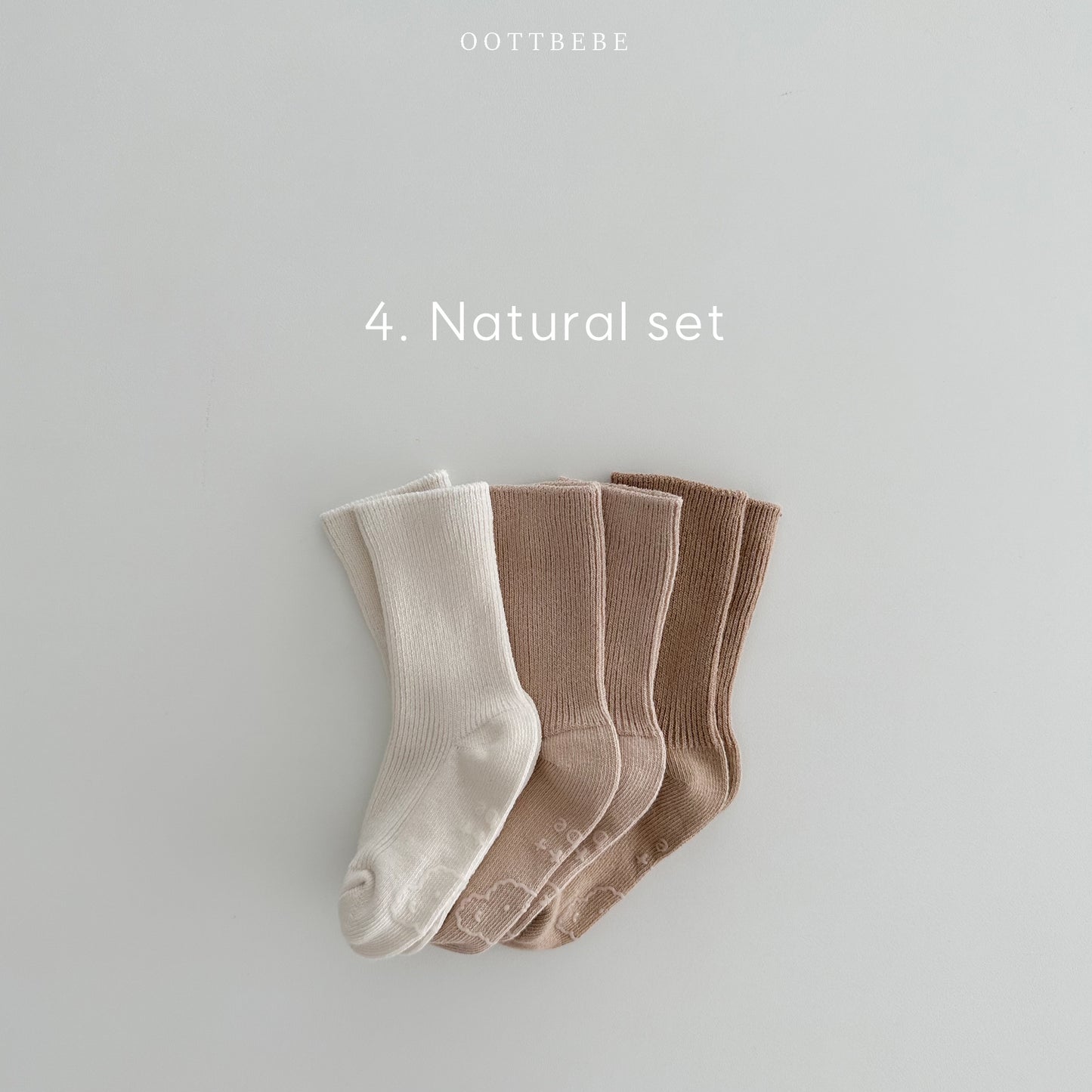 韓國童裝 | OT25108 Rainbow Socks Set