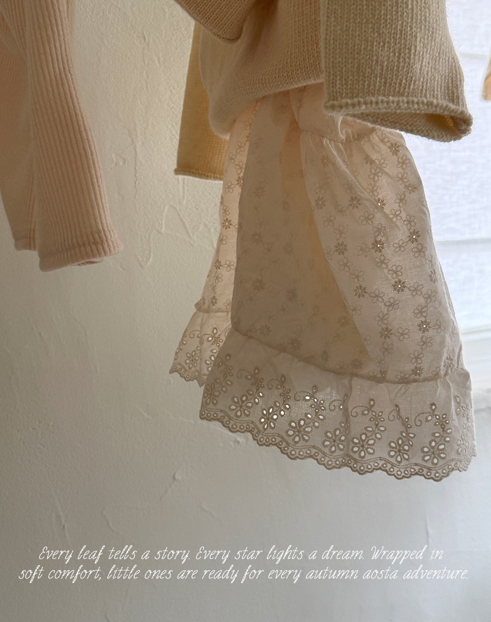 韓國童裝 26秋| AO24 Lace Cotton Open Dress 連身裙 (FREE)