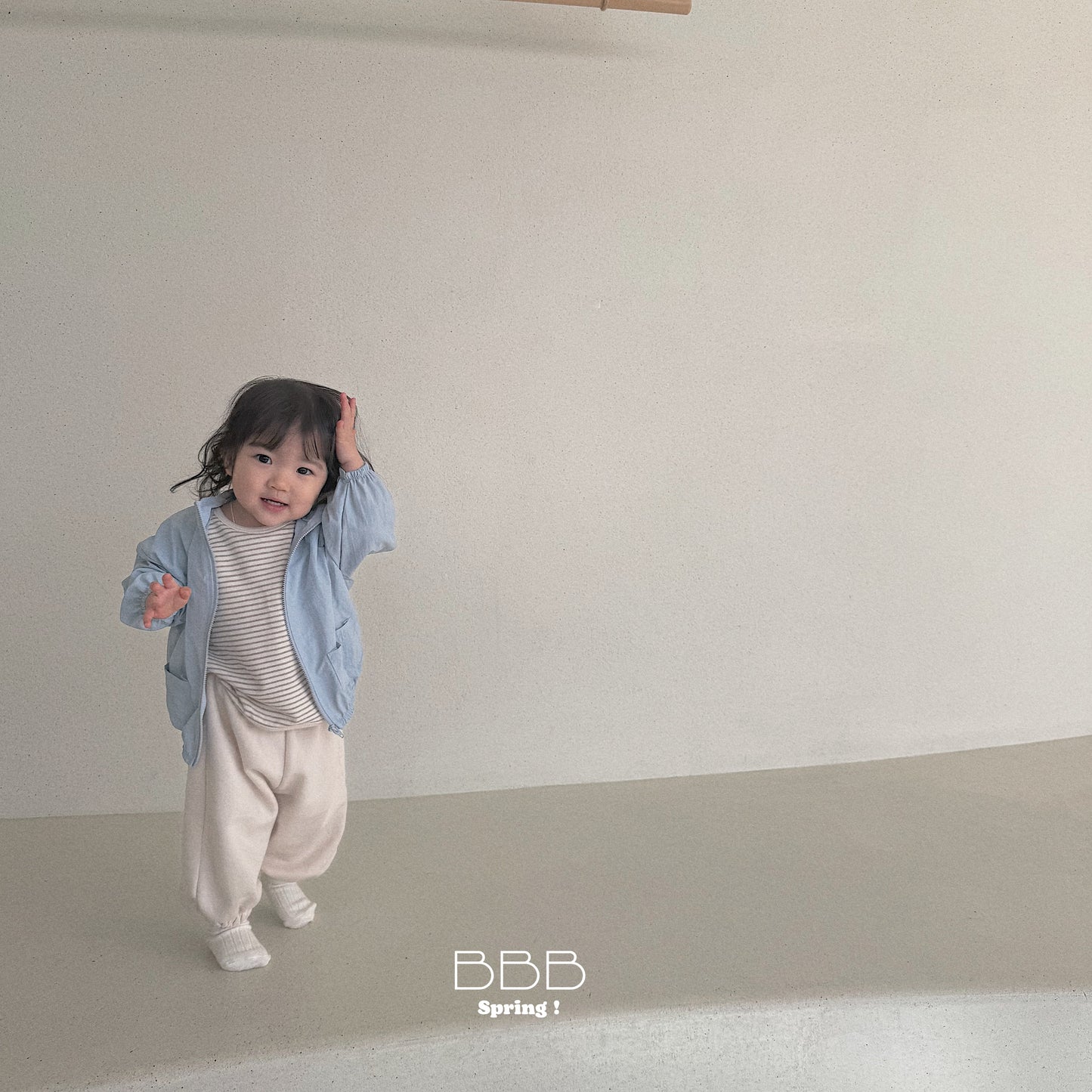 韓國童裝 26春 | BB02 Bangbang Collar T-shirt (70-130cm)