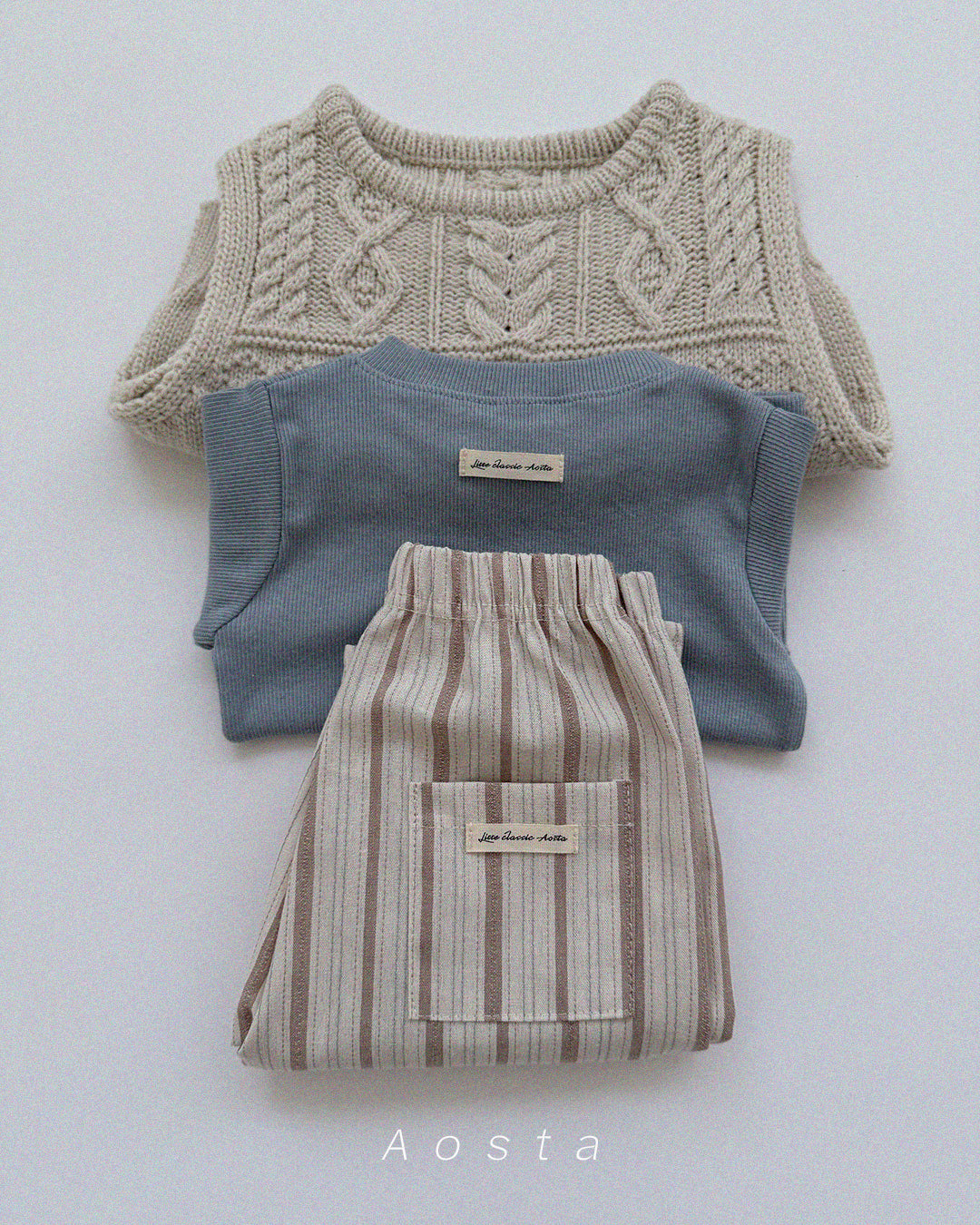 韓國童裝 26春 | AO26142 Fe River Pants