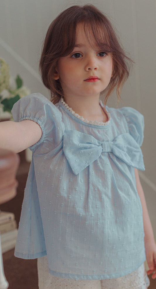 韓國童裝 26夏| CR06 Ribbon BL (80-125cm)