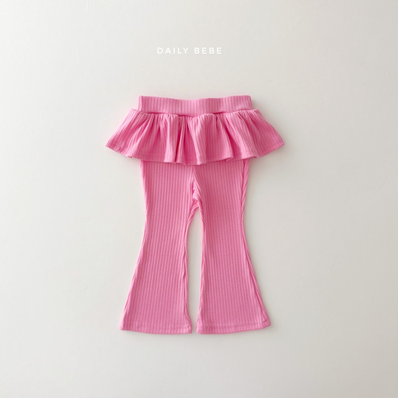 韓國童裝 26夏| DD33 Bootcut Frill Pants (75-140cm)