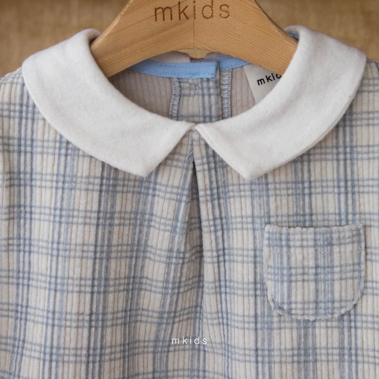 韓國童裝 25秋冬 | MD25456 Check Shirt