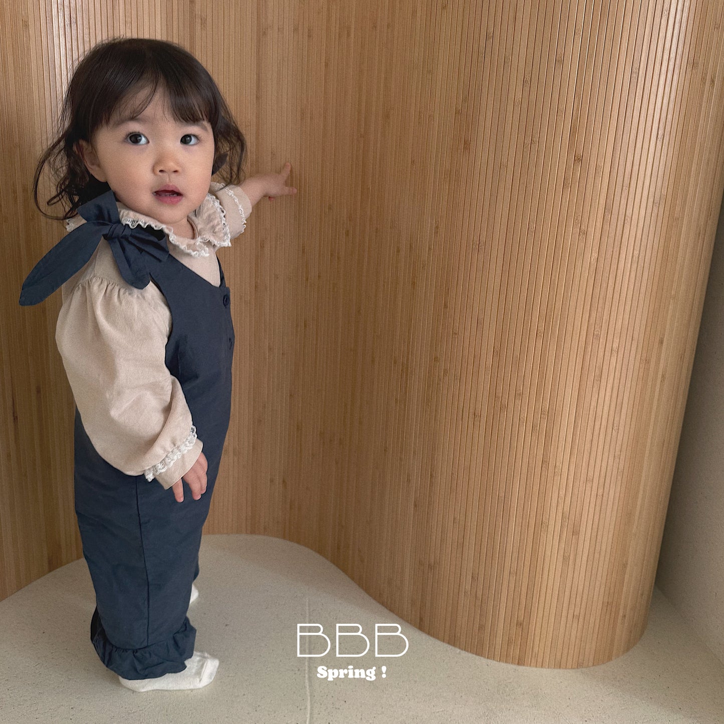 韓國童裝 26春 | BB10 Bebe Collar Blouse (70-110cm)