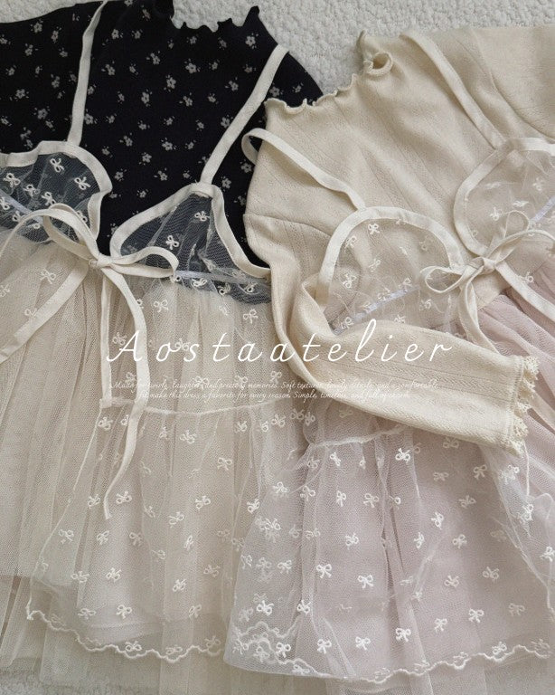 韓國童裝 26秋| AO02 Camellia Dress 連身裙 (70-110)
