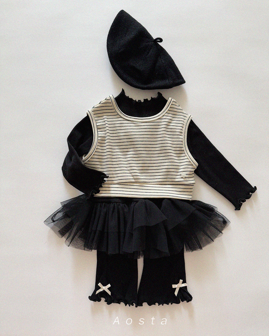 韓國童裝 26春 | AO26140 Choco Star Vest