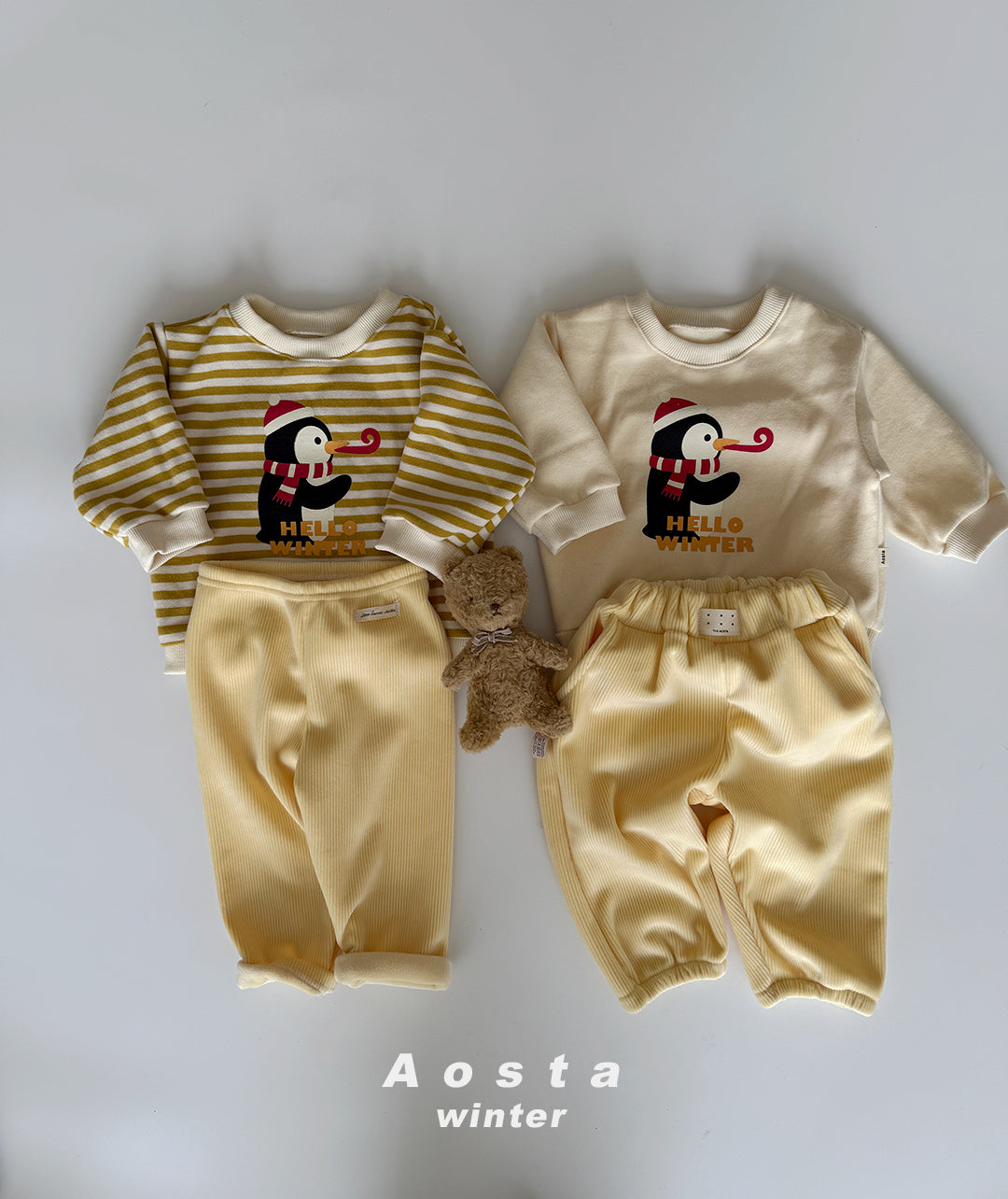 韓國童裝 25秋冬 | AO2564 Warn Pants