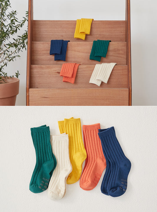 25FW 室內服團購 (30/9截單) Baby Rainbow Socks - 5對裝 (10cm)